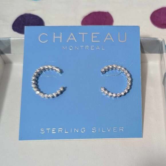 Vintage 80's Chateau Montreal Sterling Silver Jewelry - Picture 2 of 6